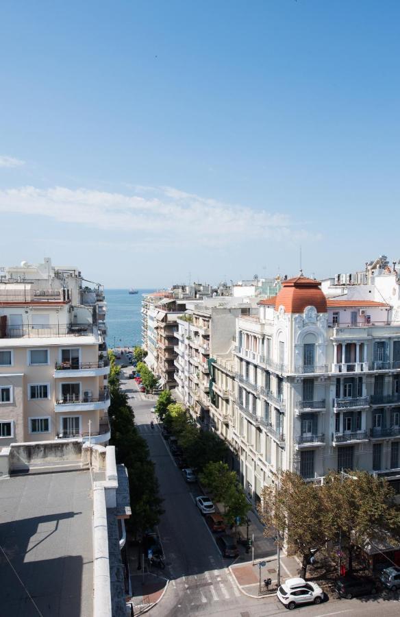 Ferienwohnung Daphne By Halu! : Downtown Family Penthouse Thessaloniki Exterior foto